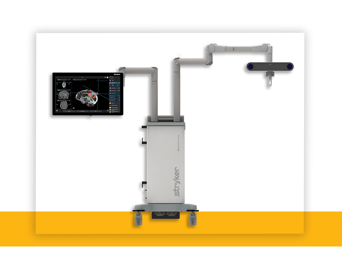 Stryker's Q Guidance System for cranial applications Stryker's Q Guidance System for cranial applications